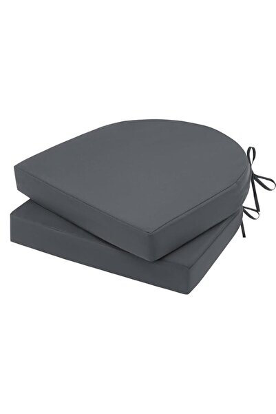 Generic Topotdor Outdoor Chair Cushions Set of 2, 19"x19"x3" Waterproof Patio...