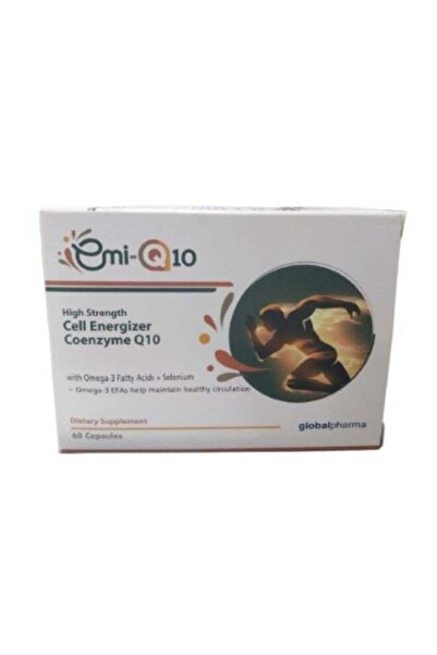 EMI -Q 10 High Strength Coenzyme Q10 Dietary Supplement Capsules, 10mg, 60 Count