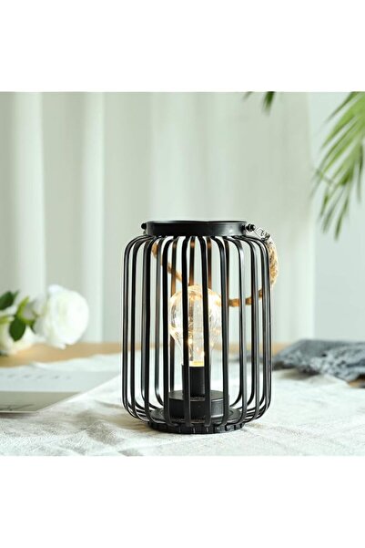 Generic JHY DESIGN Hanging Lamp Battery Powered with Hemp Rope Handle, Cordle...