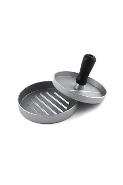 Generic Vague Aluminum Burger Press Maker with Handle, 13 cm Length x 10 cm W...