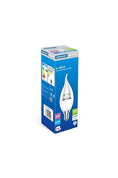 Generic Megaman Led Classic B Candle 5w 6500k Day Light E14