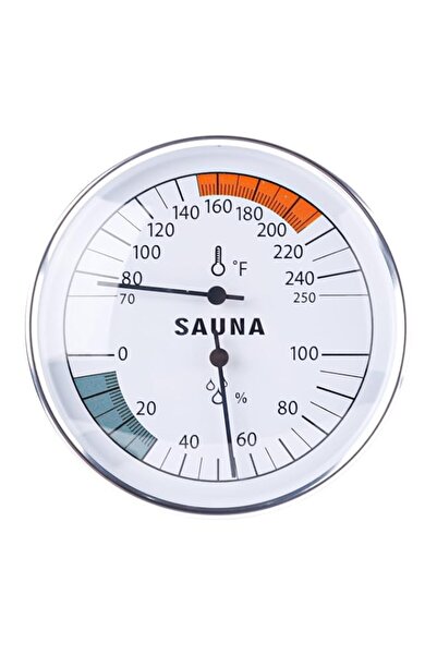 Generic Sauna Thermometer And Hygrometer, 2 In 1 Thermometer, Hanging Fahrenh...