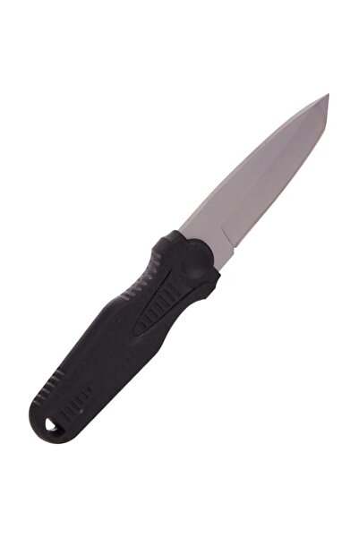 Generic Leader Sport Camping Knife with Cover and Neck Strap, Black, 150mm, L...