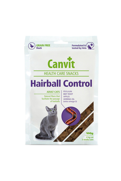 Brit Canvit Health Care Snack Hairball 100g