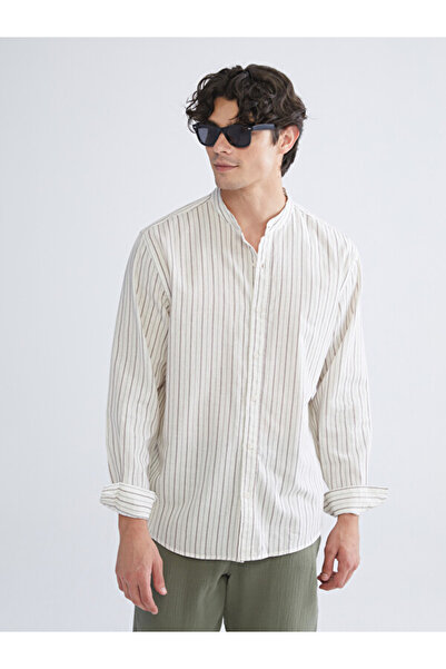 LC Waikiki Timeless Clothing & Timeless Choices Standard Fit Stand Collar Lon...