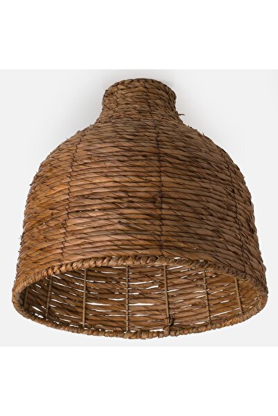 OEM Abajur țesut pentru plafonieră 40x38cm cu cadru metalic