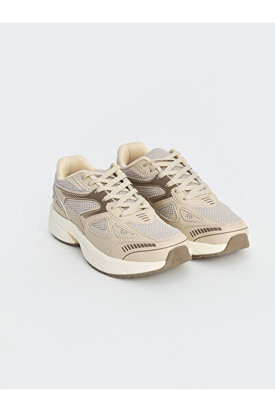 LC Waikiki Lcw Steps Beige Comfortable Sole Women's Sports Shoes