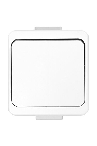 OEM Smart WNT-1S simple switch, surface-mounted, frame included, white