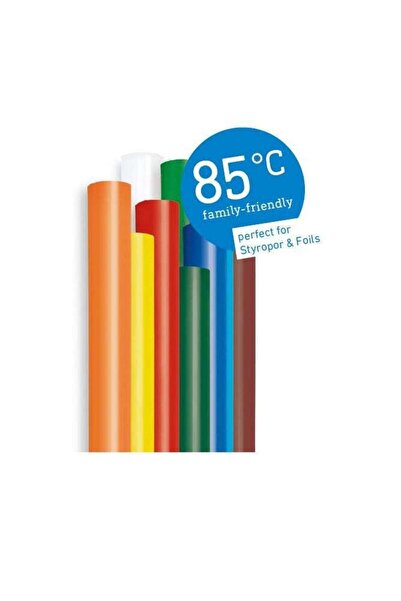 OEM Multicolored glue sticks, for gluing, Steinel Cristal Color 85, 7 mm, set...