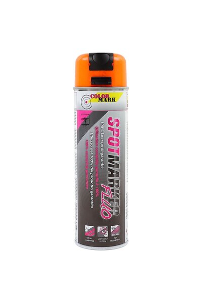 OEM Road marking spray, Dupli-Color MK Flour, orange, 500 ml
