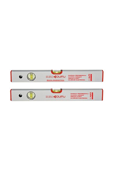 OEM Spirit level, magnetic, Dupu 452500, with 2 indicators, aluminum, 500 mm
