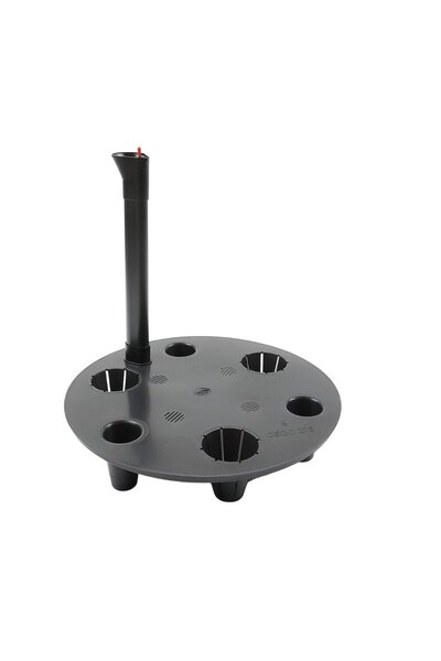 OEM Self-watering system, for pots, black, plastic, round, 276 mm
