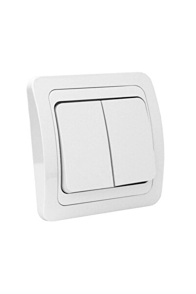 OEM Comtec Premium MF0012-06005 Double switch, recessed, ceramic, frame inclu...