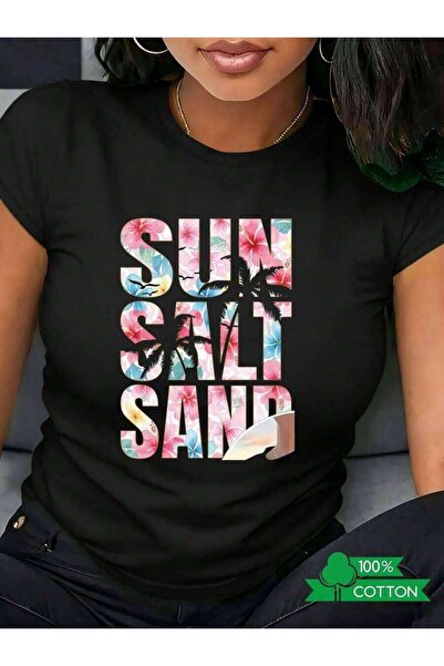 29CUN Oversized Women's T-Shirt, Loose Fit, Flat Fashion Letter Anime Print W...