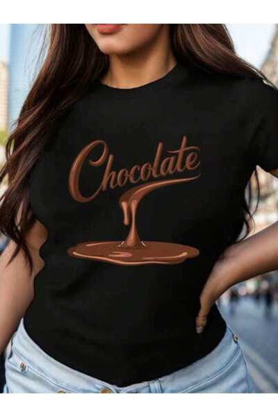 k222 قميص نسائي من نوع Drip Chocolate للنساء من Comfit-Shirt
