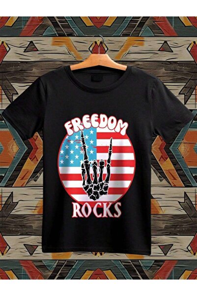 k222 Oversized Skeleton Print-Shirt, Cotton Crew Neck Tee, Casual Streetwear ...