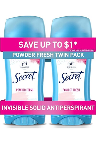 Secret Antiperspirant and Deodorant for Women, 24hr Sweat & Odor Protection, ...