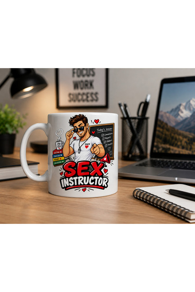 OEM Cana personalizata - SEX instructor - cadoul perfect