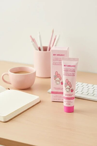 SANRIO Lisanslı My Melody Happy Zappy Besleyici El Kremi – Shea Butter ile Yu...