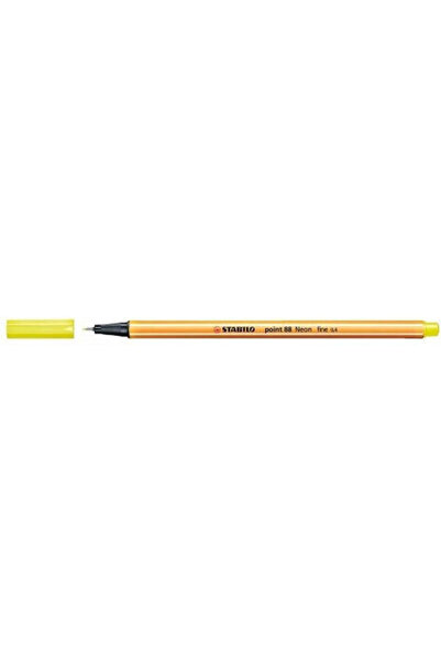 Stabilo Μαρκαδόρος Σχεδίου Point 88 0.4mm Νέον Κίτρινο