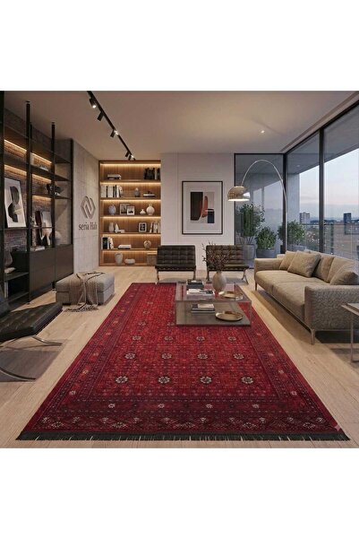 SERİA HALI Yeni sezon AKSU HİSAR AFGAN MODEL HALI YOLLUK YIKANABİLİR KAYMAZ TABAN