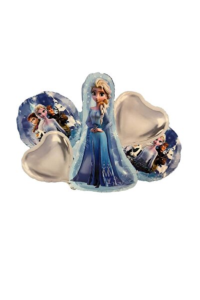Adana Pasta Malzemeleri Frozen Set of 5 (Fol-Tk/2714) Foil Balloon