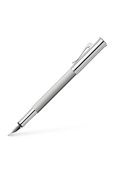 MC Micostore Stilou guilloche rhodium ef graf von faber-castell