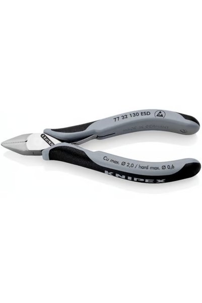 Knipex ELEKTRONİKÇİ YAN KESKİ-ESD KNI7732130ESD