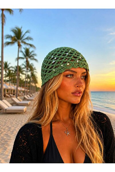 ER&ÇE HOME Hand Knitted Bohemian Beanie 100% Cotton