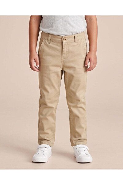 REDTAG Boys Ivory Casual Trousers