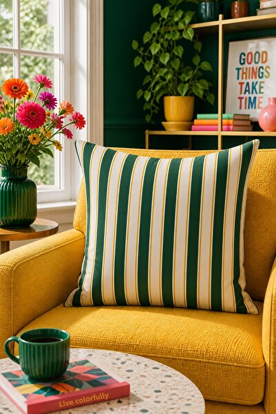 Bertille Home Σειρά Pop Art Κάλυμμα μαξιλαριού διπλής όψης με ψηφιακή εκτύπωση
