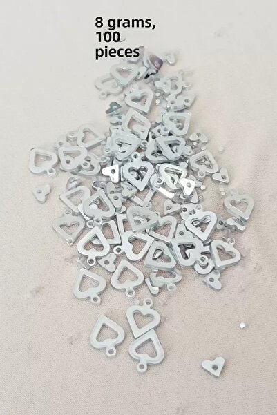 Mestore Oya Evening Dress Bracelet Necklace Plexi Metallic Plastic Sequins Si...
