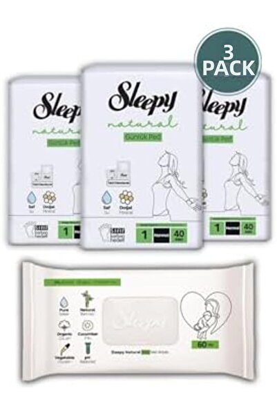 Yıldızan Terra Organik Natural Ultra Sensitive Hygienic Daily Pads Normal 120...