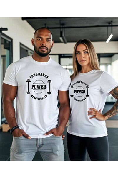 Oceanwear تي شيرت رياضي أبيض مطبوع (قطعة واحدة)