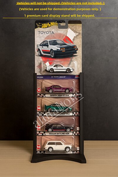 Mutlu Tasarım Diecast 1:64 Scale Premium Card Model Vehicle Table/Rack Displa...