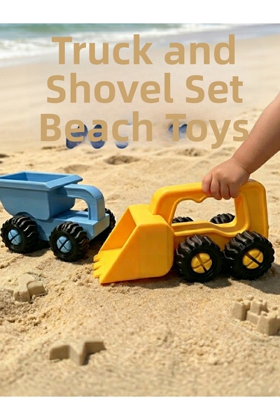 Kaya Hediyelik Beach and Vacation Toys Truck and Digger - the Vehicle Buildin...