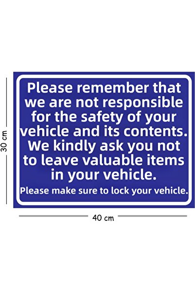 Mayeka 30X40 cm A3 Warning Work Safety Sheet of Our Company for the Safety of...