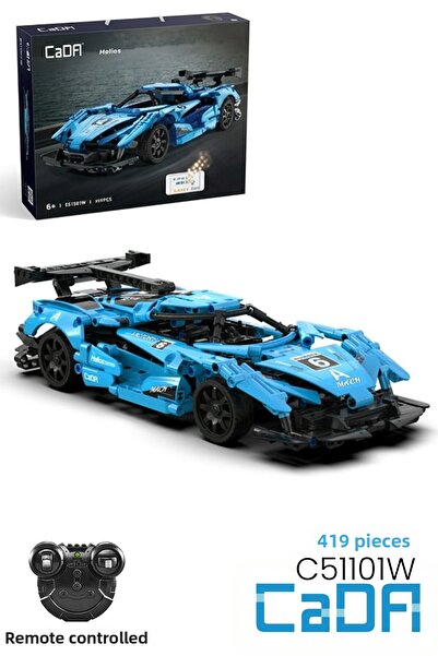 Vagonlife Cada Remote Control Helios Sports Car (419 Pieces) Toy Building Set...