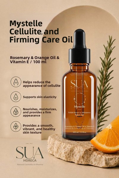 Sua Horeca Mystelle Anti-Cellulite Firming Body Care Oil Rosemary Orange 100 ml