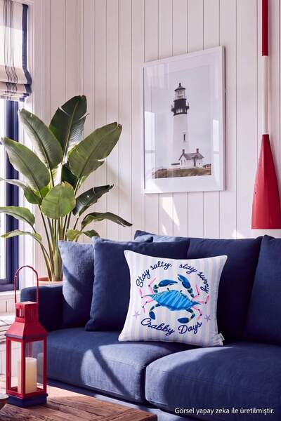 TRENDYOLMİLLA HOME Printed Throw Pillow Cover Tphss26Kkk00032
