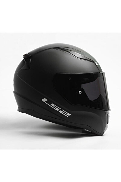 LS2 Rapıd 2 Mat Siyah Kask (1 Renkli + 1 Şeffaf Vizörlü)
