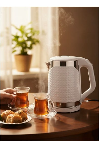 BENKING Electric Kettle 1.8L 1500W Fast Boil Water Boiler Safety Auto Shut-Off Water Heater