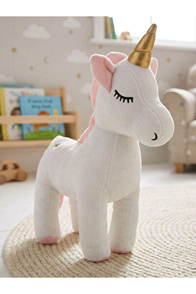 BaNaDa Oyuncak Uyku Arkadaşı Peluş Unicorn Figürlü Yastık 33 cm.