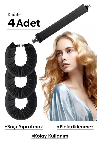 Deko Dekor Black Velvet Hair Styler - Μπούκλα και Σίκαλη χωρίς θερμότητα