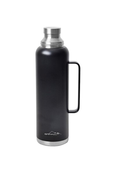 NURGAZ Ng 164 Campout Çift Katmanlı Termos 1500 Ml Siyah