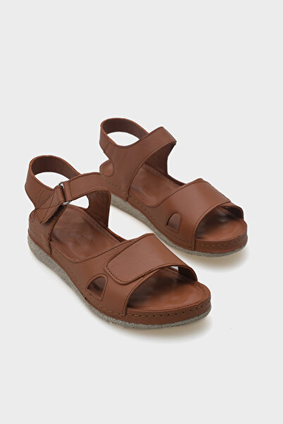 Capone Outfitters Emily Leather Comfort Ανατομικά Γυναικεία Σανδάλια