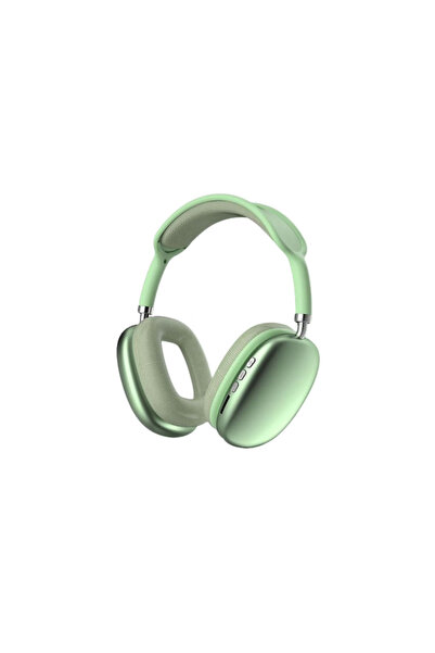 Generic P9 Bluetooth Over-Ear Headphones Green