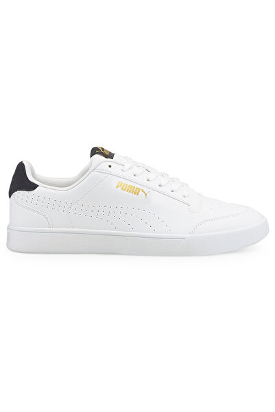 Puma Ανδρικά λευκά παπούτσια casual στυλ Shuffle Perf 38015006