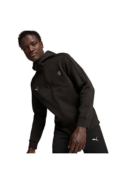 Puma Ferrari Style Erkek Siyah Günlük Stil Sweatshirt 62709401