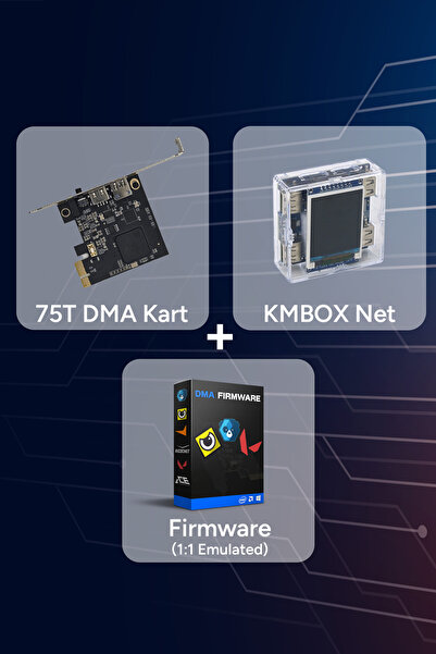 GhostDMA 75T DMA Kartı + KMBOX Net + Firmware
